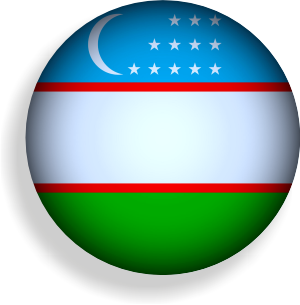 Uzbekistan Flag